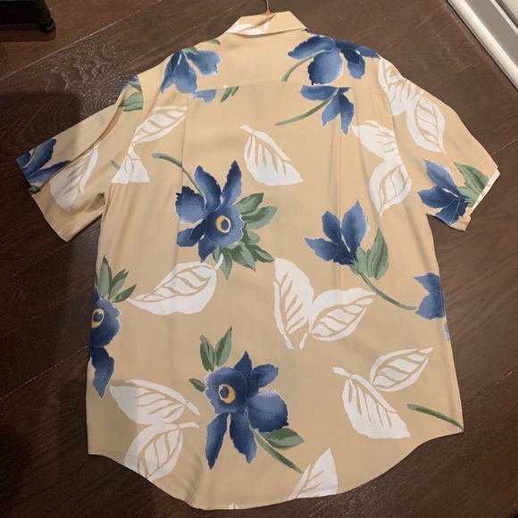 Men's short sleeves woven all over printed shirt - Picture 3 of 5